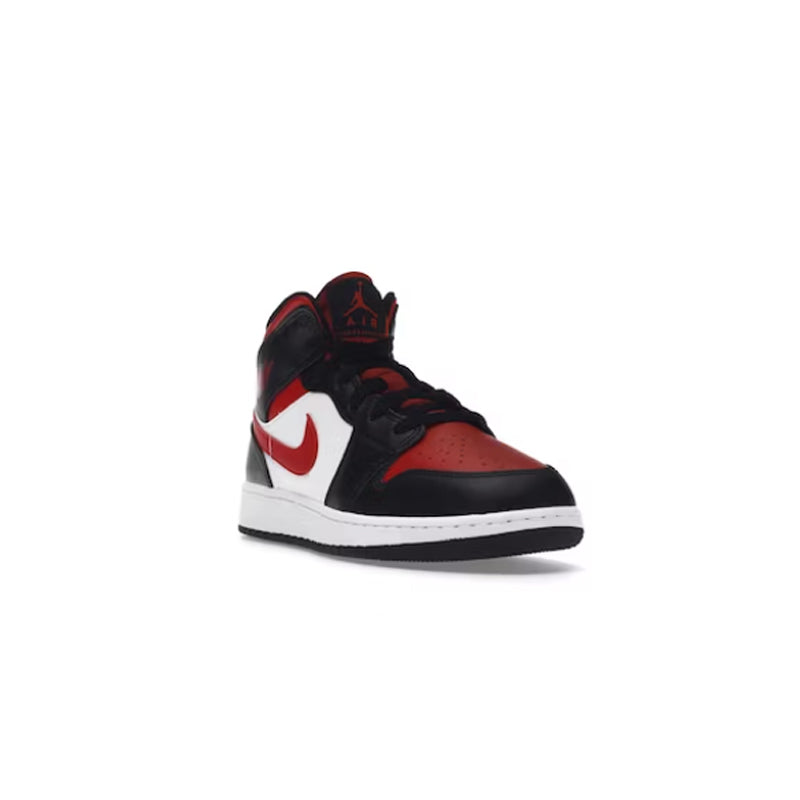 Nike Air Jordan 1 Mid Fire Red Gs
