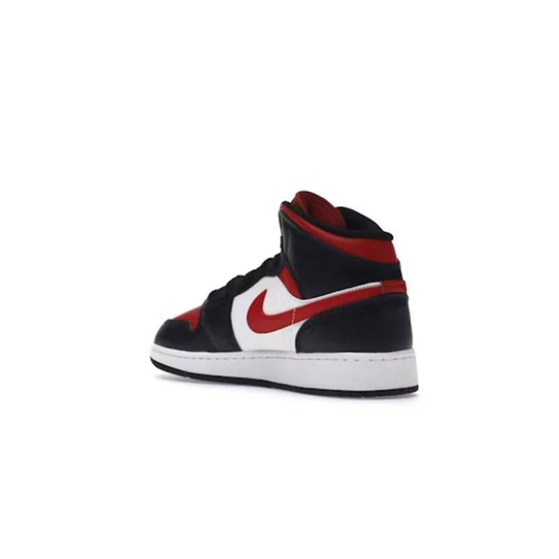 Nike Air Jordan 1 Mid Fire Red Gs