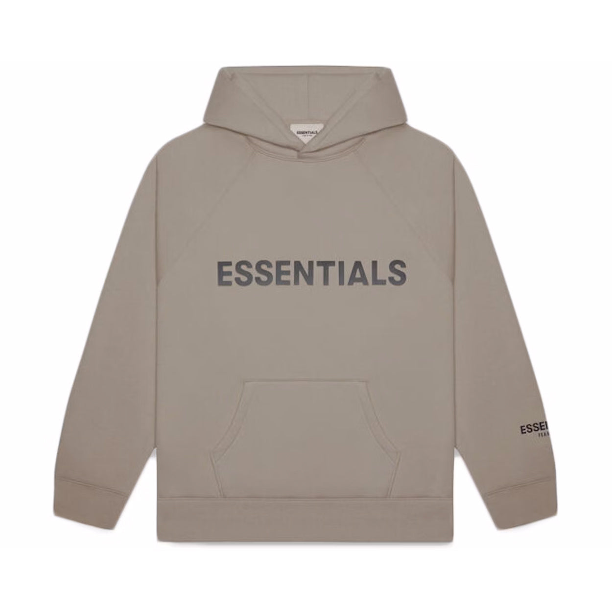 Essentials Fear of God 3d Appliqué Hoodie Taupe (FW20)