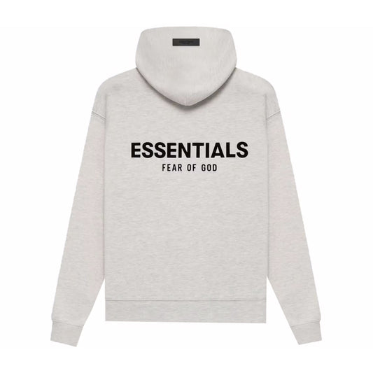 Essentials Fear of God Light Oatmeal Hoodie (FW22)