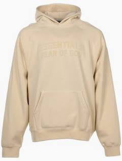 Fear of God Essentials Hoodie (FW22), Egg Shell