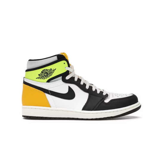 Nike Air Jordan 1 Retro High White Black Volt University Gold