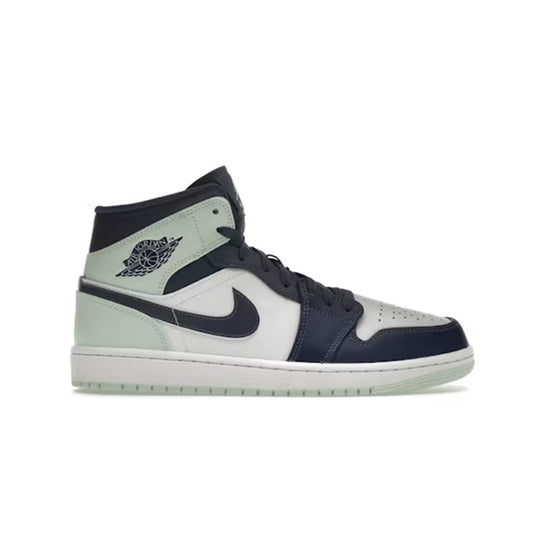 Nike Air Jordan 1 Mid Mystic Navy Mint Foam