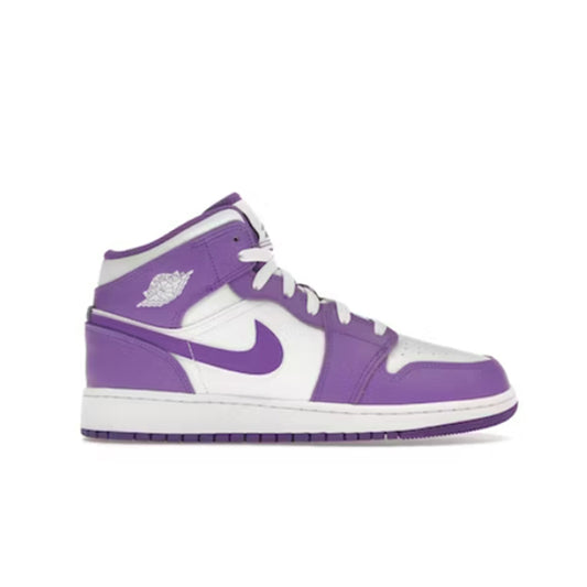 Nike Air Jordan 1 Mid Purple Venom (GS)