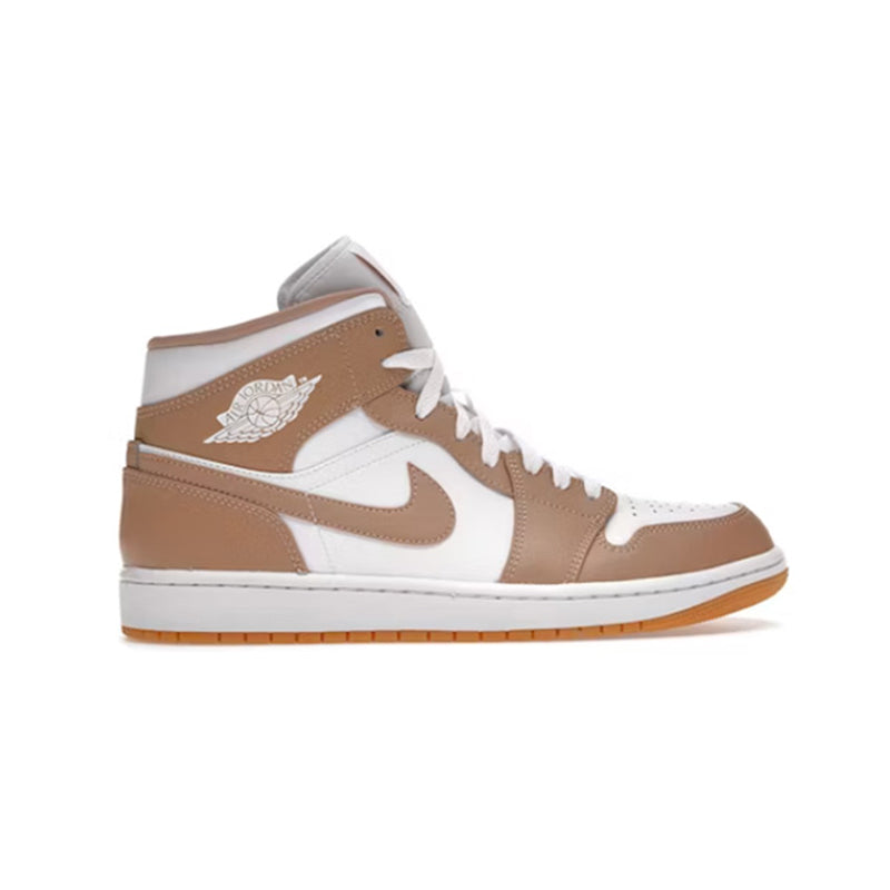 Nike Air Jordan 1 Mid Tan Gum