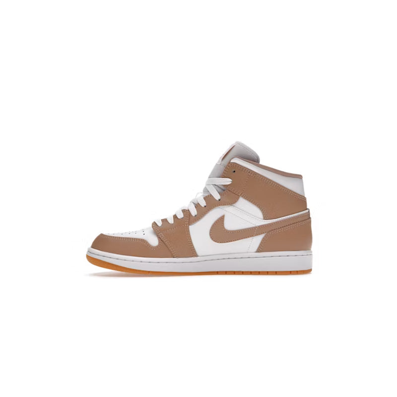 Nike Air Jordan 1 Mid Tan Gum