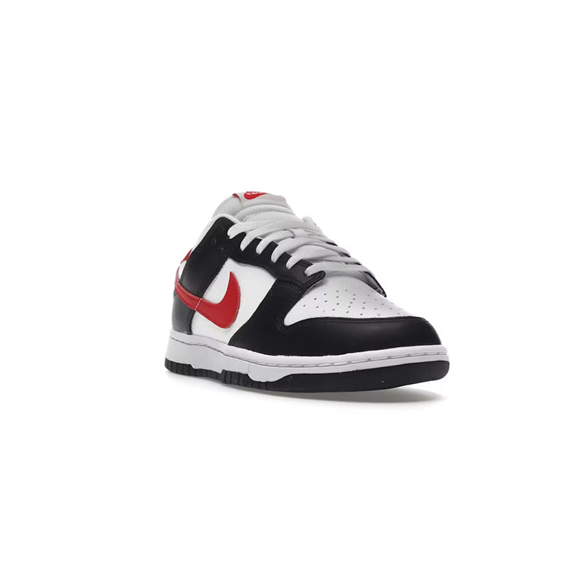 Nike Dunk Low Red Swoosh Panda