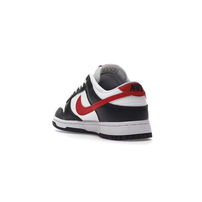 Nike Dunk Low Red Swoosh Panda