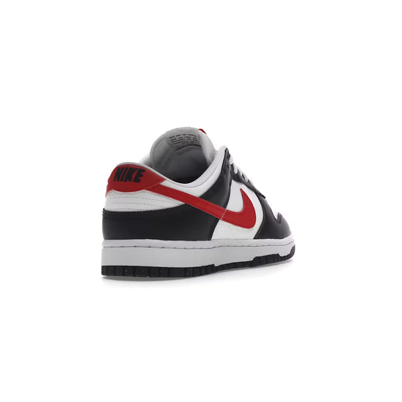 Nike Dunk Low Red Swoosh Panda