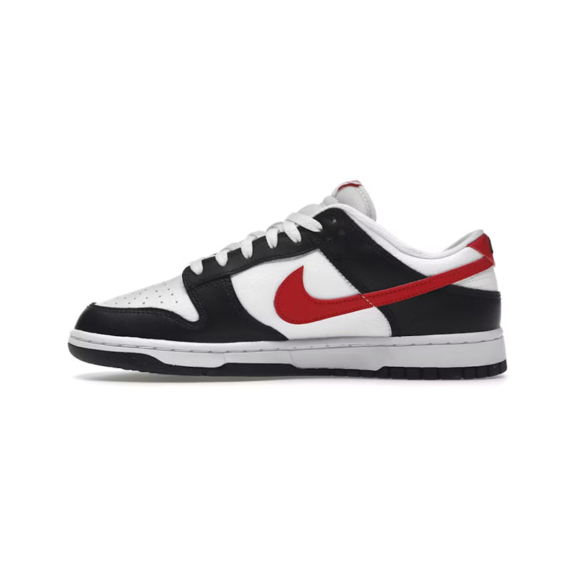 Nike Dunk Low Red Swoosh Panda