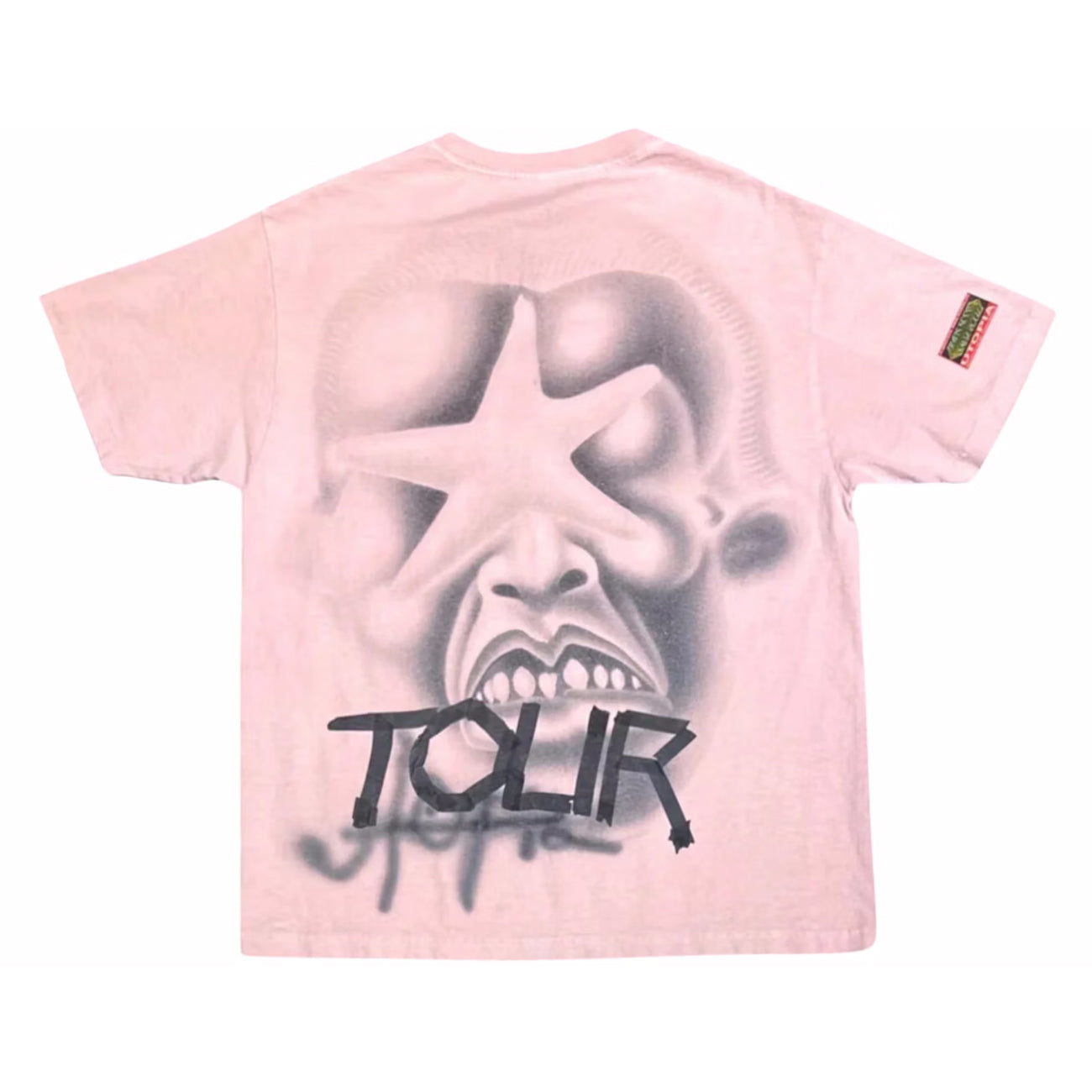 Travis Scott Utopia Circus Maximus Rosa Star T-Shirt